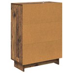 vidaXL Armoire à tiroirs 66 x 34 5 x 90 cm Bois d'ingénierie