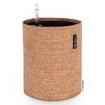 LECHUZA Jardinière TRENDCOVER 23 Cork ALL-IN-ONE Naturel clair