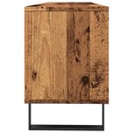 vidaXL Meuble TV vieux bois 150x30x44 5 cm bois d'ingénierie