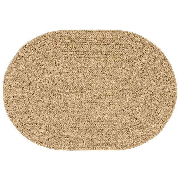 vidaXL Tapis ZIZUR Marron PP