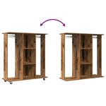 vidaXL Armoire Bois Ancien 102 x 38 x 110 cm Bois d'ingénierie