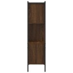 vidaXL Bibliothèque chêne marron 72x28x109 cm bois d'ingénierie