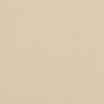 vidaXL Coussin de banc de jardin beige 120x(50+50)x7 cm tissu oxford