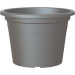 ARTEVASI - Pot venezia cilindro 60cm anthracite 60 x 60 x h43 cm - 1,95l