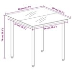 vidaXL Ensemble à manger de jardin et coussins 3 Pièces Beige poly rotin