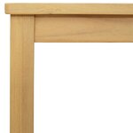 vidaXL Table basse Acacia clair 60 x 60 x 36 cm Bois d'Acacia Massif