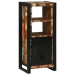 vidaXL Ensemble de mobilier de salle de bain 4 Pièces Bois Recyclé Solide