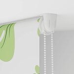 vidaXL Store enrouleur de douche 60x240 cm largeur du tissu 56 cm