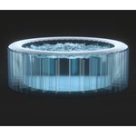 Intex Cuve thermale de massage à bulles ronde PureSpa 196x71 cm