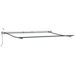 vidaXL Auvent rétractable automatique avec LED marron 400x300 cm