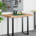 vidaXL Dessus de bureau fini à l'huile 120x70x4cm bois d'acacia massif