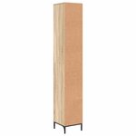 vidaXL Meuble de salle de bain haut Chêne sonoma 31.5 x 33 x 190 cm