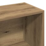 vidaXL Armoire à livres chêne artisanal 98x29x97 5 cm