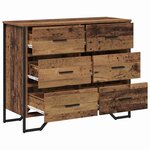 vidaXL Commode Bois Ancien 91 x 35.5 x 74.5 cm Bois d'ingénierie