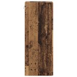 vidaXL Armoire Murale 66 x 34 5 x 90 cm Bois d'ingénierie Bois ancien