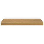 vidaXL Étagère Murale 2 Pièces Marron 50 x 23 x 4 cm Bois d'ingénierie