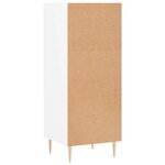 vidaXL Buffet blanc 34 5x32 5x90 cm bois d'ingénierie