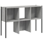 vidaXL Bibliothèque sonoma gris 102x28x172 cm bois d'ingénierie
