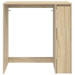 vidaXL Armoire pour machine à laver avec porte Sonoma 87 x 60 x 89 cm