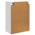 vidaXL Armoire Murale Blanc 66 x 34 5 x 90 cm Bois d'ingénierie