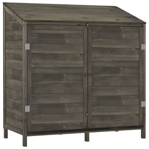 vidaXL Remise de jardin Anthracite 102x52x112 cm Bois de sapin solide