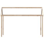 vidaXL Toit de lit pour enfants 217x95 5x159 cm bois de pin massif