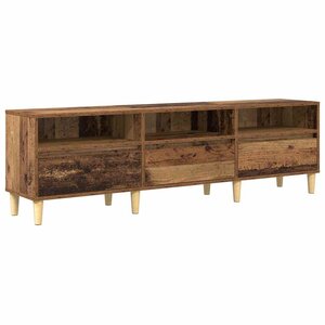 vidaXL Meuble TV Bois Ancien 150 x 30 x 45 cm Bois d'ingénierie