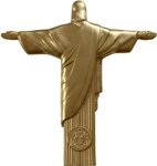 Pièce de monnaie en Argent 1000 Francs g 31.1 (1 oz) Millésime 2025 CHRIST THE REDEEMER 3D