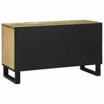 vidaXL Meuble TV Marron 80 x 33 x 46 cm bois de manguier massif