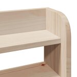 vidaXL Cadre de lit sans matelas 100x200 cm bois massif de pin