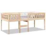 vidaXL Lit pour enfants sans matelas 80x200 cm bois de pin massif