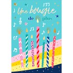 Carte Musicale D'anniversaire " 1 Bougie De Plus " - Draeger paris