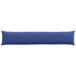 vidaXL Coussins de canapé 2 Pièces Bleu police 200 x 40 cm