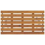 vidaXL Ensemble de bistro pliable 5 Pièces Bois d'acacia solide et acier
