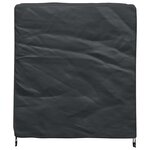 vidaXL Housse pour meubles Uni Noir 116 x 100 x 120 cm 600D