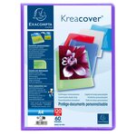 Protège-documents PP Semi Rigide Kreacover® Chromaline 120 vues A4 Aléatoires EXACOMPTA