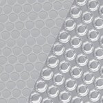 vidaXL Couverture de piscine Argenté 300 cm PE