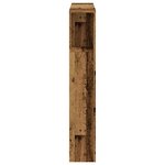 vidaXL Armoire de tête de lit vieux bois 100x18 5x102 5 cm