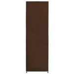 vidaXL Garde-robe Marron 87x49x159 cm Tissu