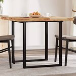 vidaXL Dessus de table carré 90x90x4 cm bois massif d'acacia