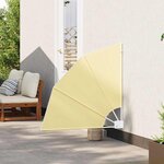 vidaXL Écran de confidentialité pour balcon Couleur sable 115 x 115 cm