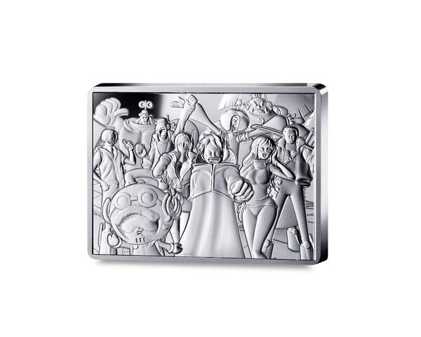 One Piece - Monnaie de 10€ Argent rectangulaire