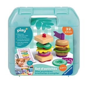 Play+ set d'activites : mes premieres brochettes a empiler