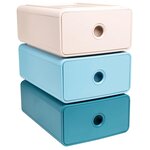 Module De Classement Tiny Box 1 Tiroir Skandi - Bleu Givré - Exacompta