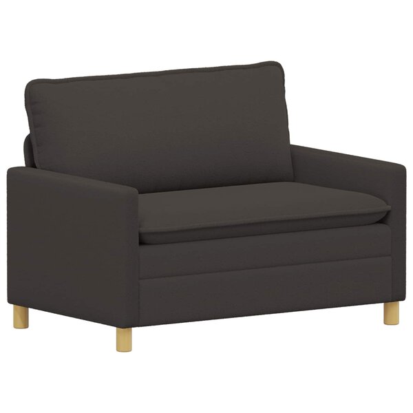 vidaXL Canapé Gris foncé 126 x 81 x 87 5 cm Tissu