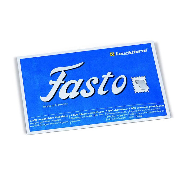 Charnières FASTO pour timbres-poste.
