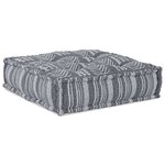 vidaXL Canapé Modulable Impression Indigo 70 x 70 x 56 cm tissu