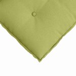 vidaXL Coussin de Dos Vert clair 100 x 19 x 50 cm tissu