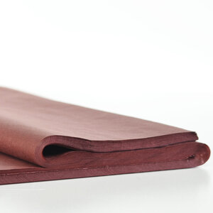 Papier de soie chocolat 75 x 50cm (Lot de 24 feuilles)