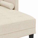 vidaXL Ensemble de Canapés Lin 173 x 131 x 67 cm tissu